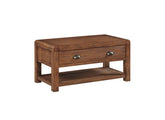 Oakridgfe Coffee Table W/Drawer & Shelf